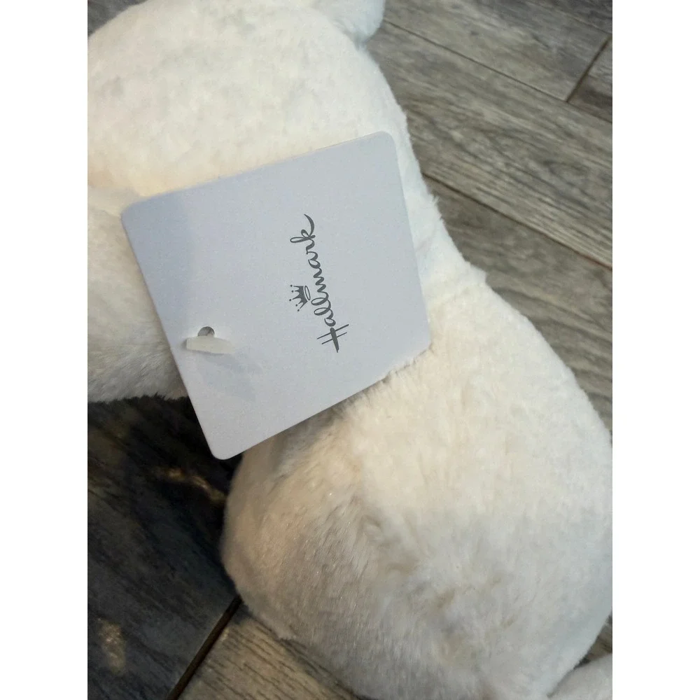 Hallmark Bunny Plush NWT Plaid Ears Easter Stuffed Animal MJE5207 Nursery 10